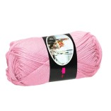 Filato Cotone Egiziano 100% Luxor Ispe – Gomitolo 50 g – Colore Rosa Intenso 008