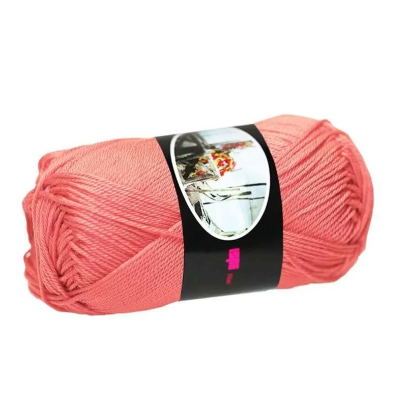 Filato Cotone Egiziano 100% Luxor Ispe – Gomitolo 50 g – Colore Malva Scuro 109