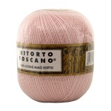 Filato Cotone Egiziano Makò 100% Ritorto Toscano Ispe N. 3 – Gomitolo 100 g – Colore Rosa Chiaro 005