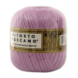 Filato Cotone Egiziano Makò 100% Ritorto Toscano Ispe N. 3 – Gomitolo 100 g – Colore Lilla 032