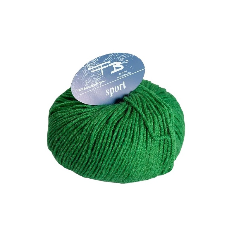 Filato Misto Lana Sport Silke - Gomitolo 50 g - Colore 33 Verde | Merceria Creativa