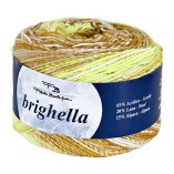 Filato Lana Fantasia Brighella Filati Bertagna - Gomitolo 100 g - Colore 521 Giallo Sfumato