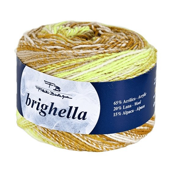 Filato Multicolore Giallo Sfumato Filati Bertagna – Gomitolo 100 g – Colore 521