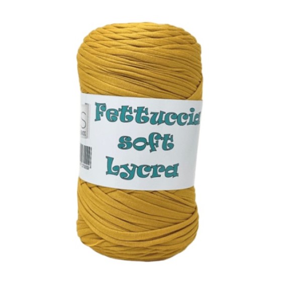 Fettuccia Soft Lycra MAS – 64 Oro – Gomitolo 400 g