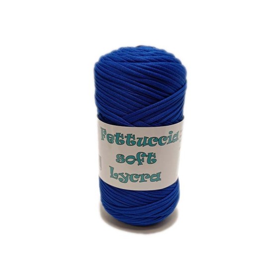 Fettuccia Soft Lycra MAS – 73 Bluette – Gomitolo 400 g