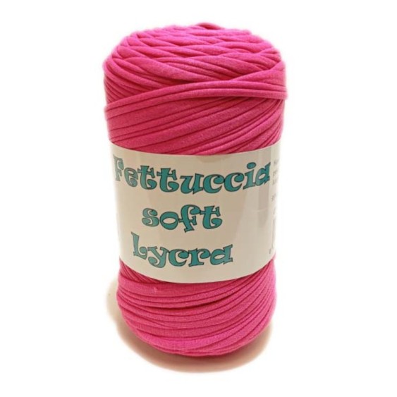 Fettuccia Soft Lycra MAS – 74 Fuxia – Gomitolo 400 g