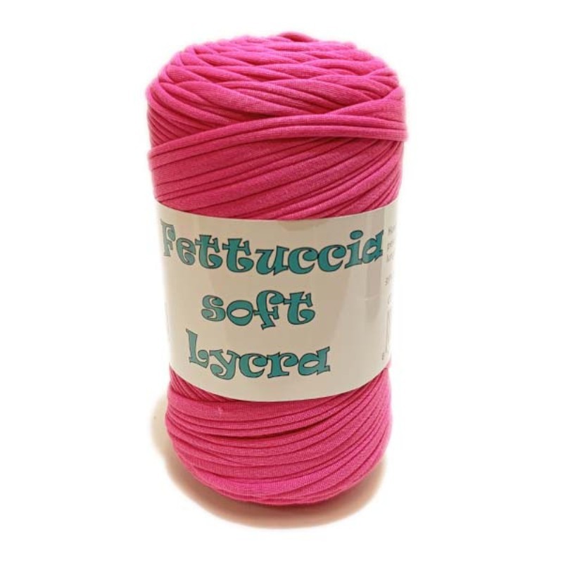 Fettuccia Soft Lycra MAS – 74 Fuxia – Gomitolo 400 g