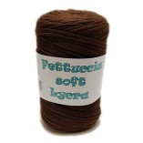 Fettuccia Soft Lycra MAS srl - Gomitolo 400 g - Colore 75 Marrone