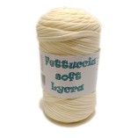 Fettuccia Soft Lycra MAS srl - Gomitolo 400 g - Colore 78 Panna