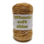 Fettuccia Soft Shine MAS srl - Gomitolo 400 g - Colore 152 Nocciola Silver