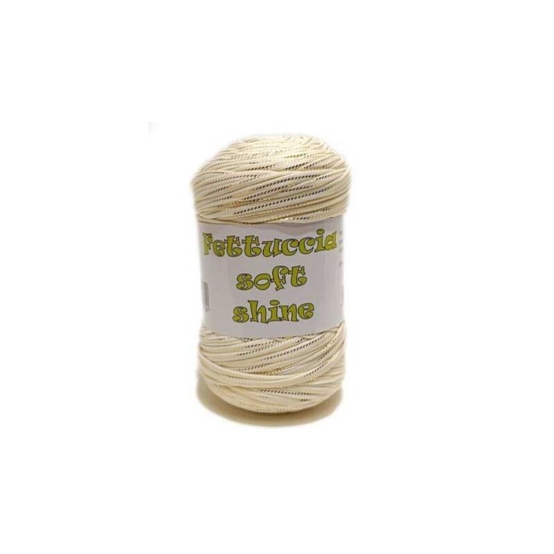 Soft Lycra Shine Ribbon MAS–78 Gold Cream– 400 g Spool