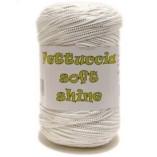 Fettuccia Soft Shine MAS srl - Gomitolo 400 g - Colore 51 Bianco Silver