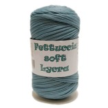 Fettuccia Soft Lycra MAS srl - Gomitolo 400 g - Colore 45 Avio