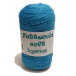 Fettuccia Soft Lycra MAS srl - Gomitolo 400 g - Colore 57 Turchese