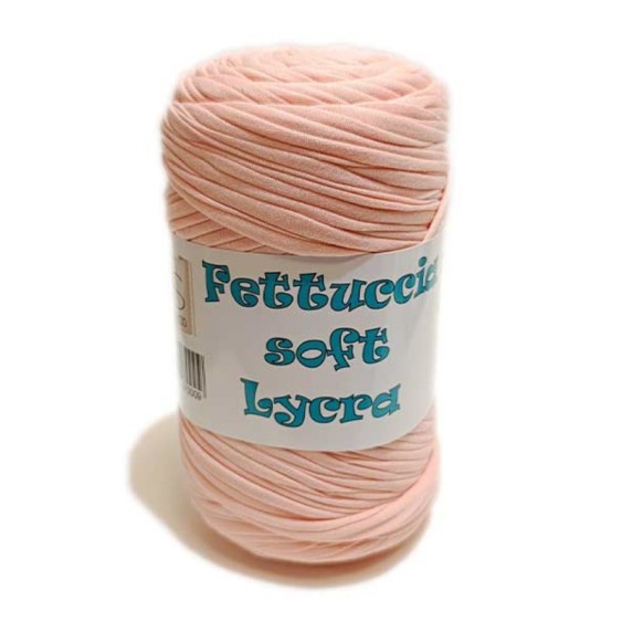 Fettuccia Soft Lycra MAS – 21 Rosa Chiaro – Gomitolo 400 g