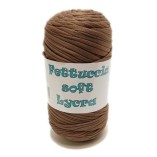 Fettuccia Soft Lycra MAS srl - Gomitolo 400 g - Colore 12 Noce
