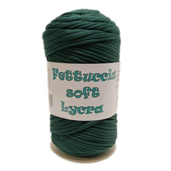 Soft Lycra Ribbon MAS – Color 11 Bottle Green – 400 g Skein