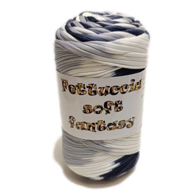 Soft Lycra Ribbon MAS – 770 Black Gradient– 400 g Spool